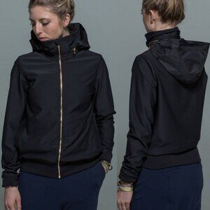 Lululemon Future Varsity Softshell Jacket w/ Stowable Hood Black